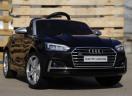 Masina electrica Audi S5 Cabrio 12V cu ROTI MOI, Music player #Black